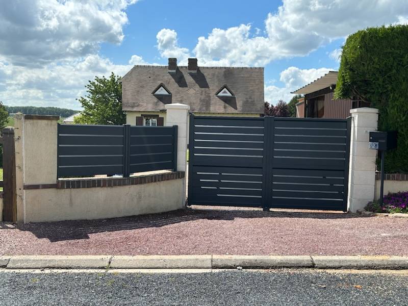 Entreprise spécialisée en installation de portail coulissant aux alentours de Conches en Ouche 27