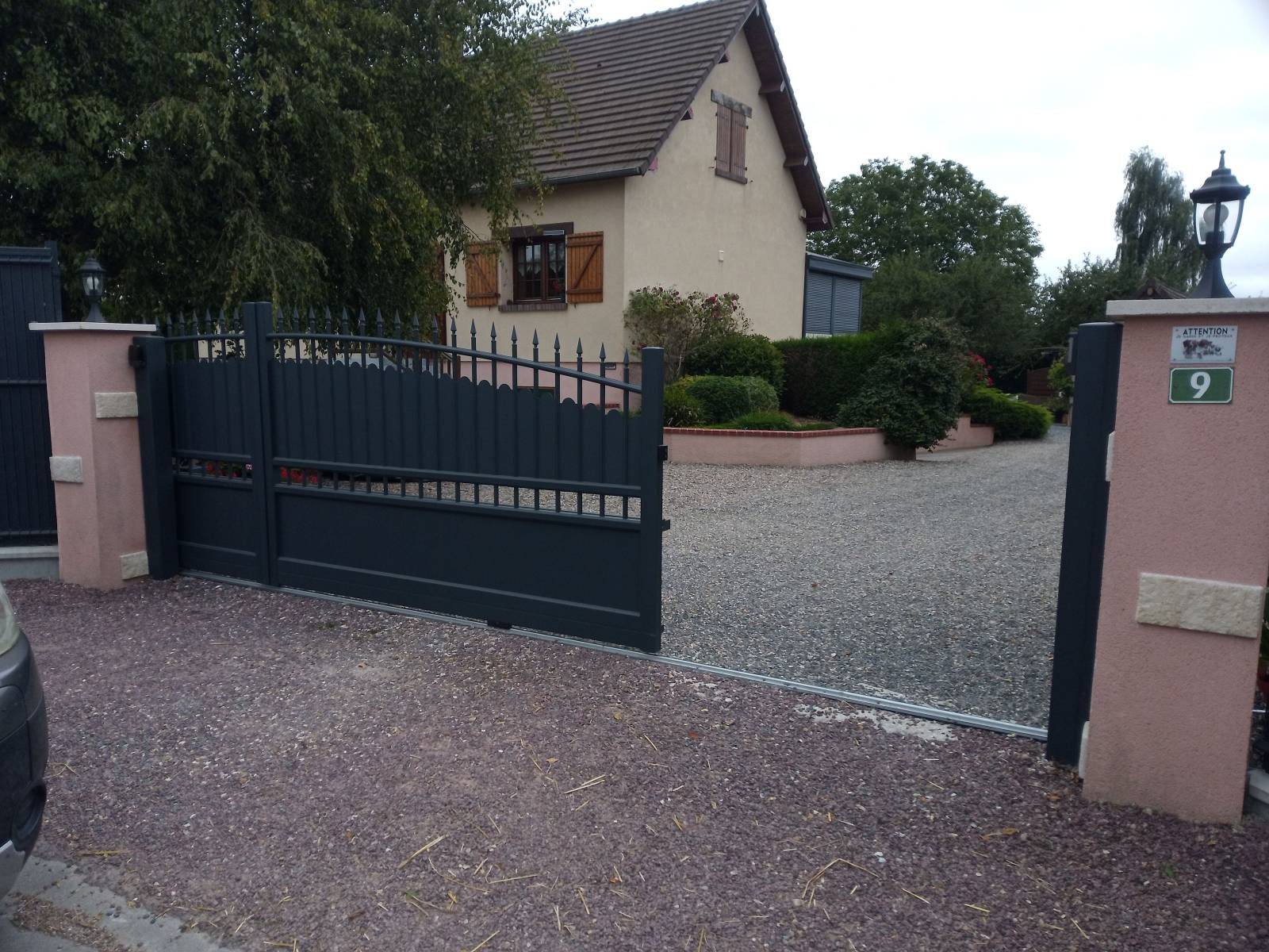 Portail coulissant Clôtures Services Le Neubourg 27