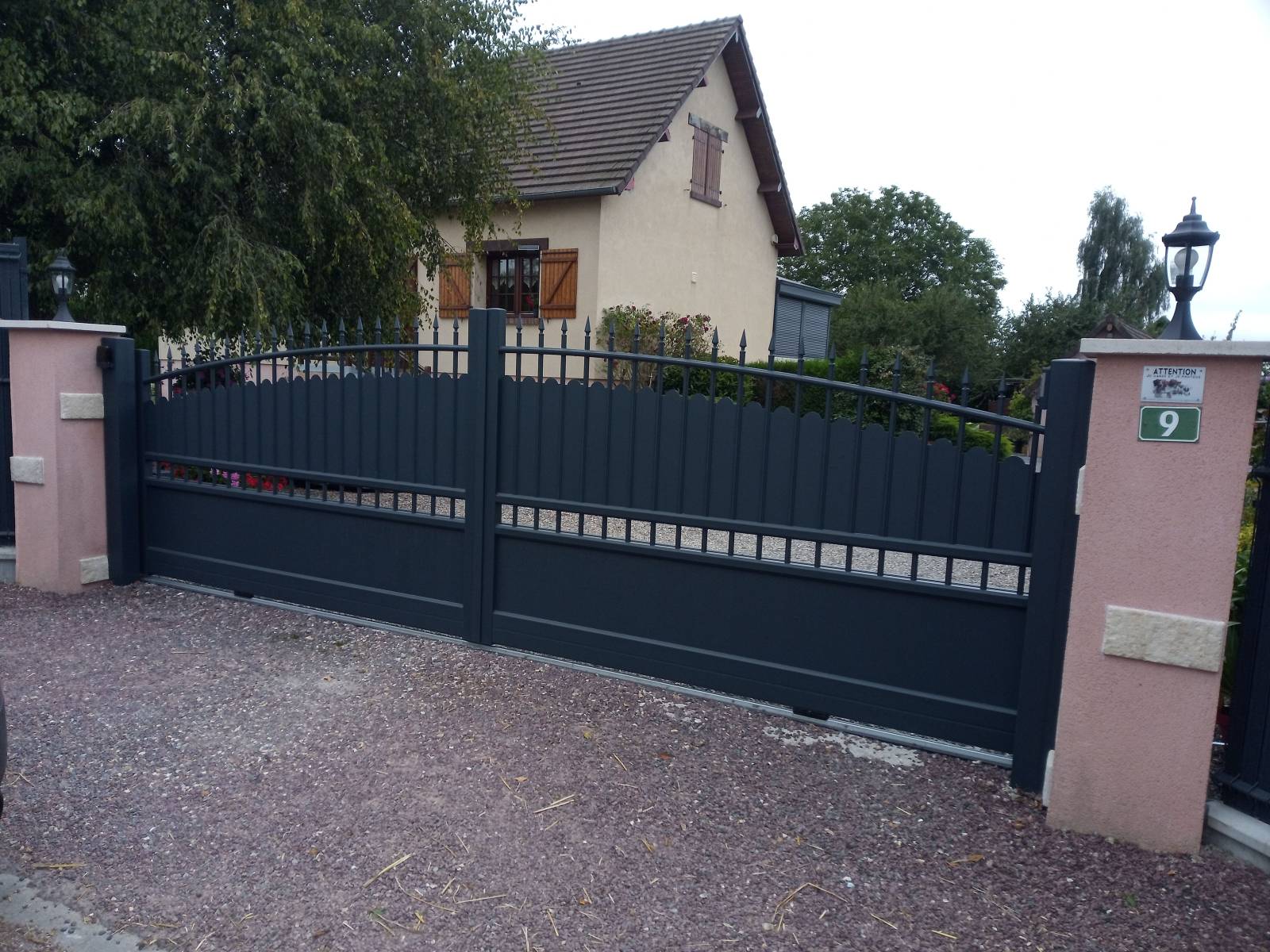 Portail coulissant Clôtures Services Le Neubourg 27