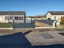 Notre zone d'activité pour ce service Installation de portail à double battant en aluminium